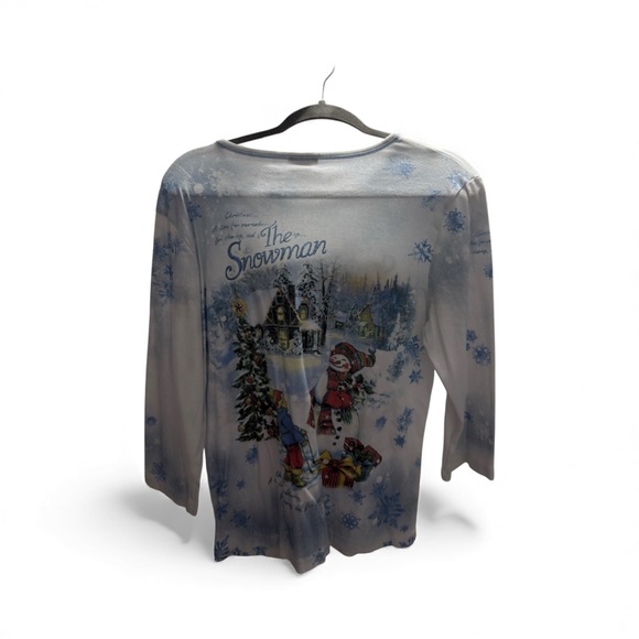 Christmas top, 3/4 sleeve, size xxl - Picture 2 of 8